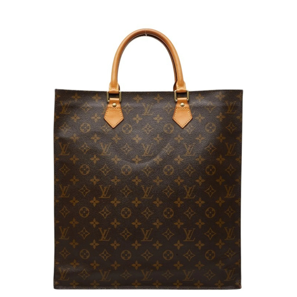 LOUIS VUITTON Brown Monogram Leather Tote Bag - Picture 1 of 12